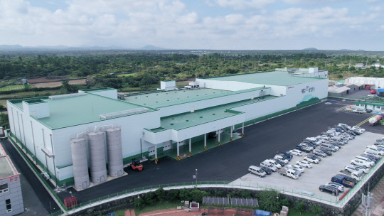 오리온이 제주용암수 해외 진출 청사진을 공개했다. <오리온 제공>